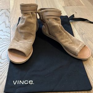 Vince. Thalia sandal in vero crudio (lt brown) color